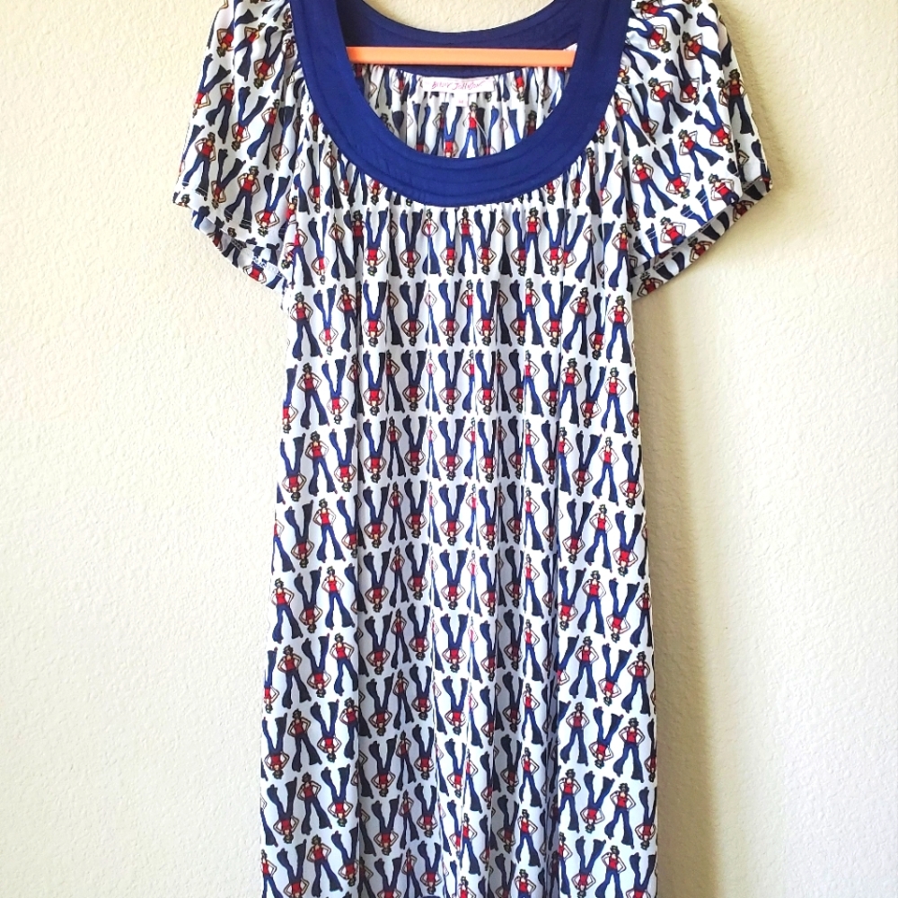 Vintage NWT Betsey Johnson Sailor Dress
